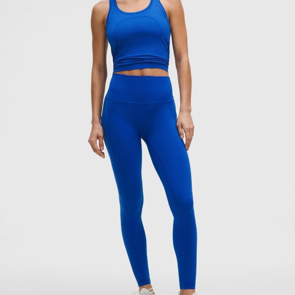 Lululemon Athletica Vibrant Blue Leggings